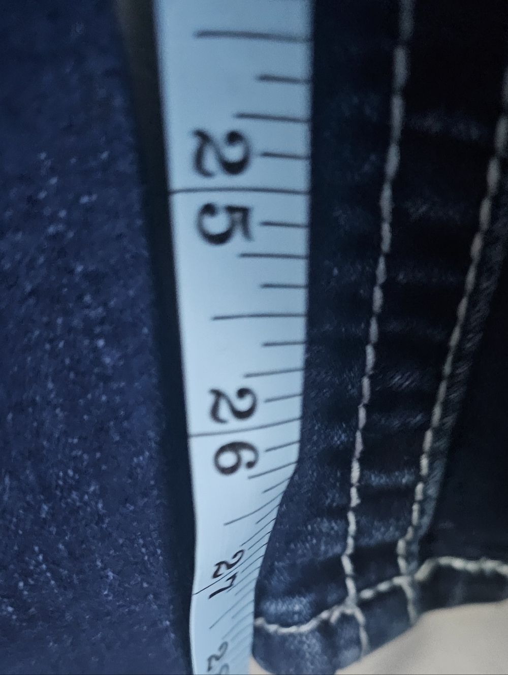 Y2K Bling Bootcut Jeans 26x27 Embroidered Pocket Western Miss Me Style - Picture 8 of 8